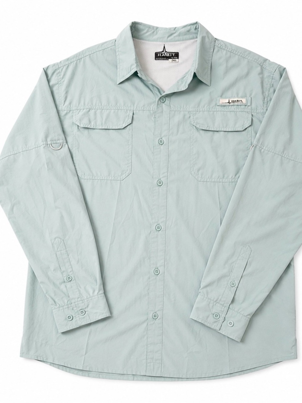 Habitat Men's Button-Down Shirt in Seafoam Green
